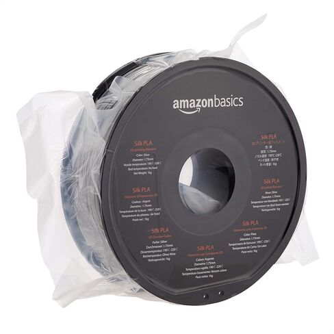 Amazon Basics SILK PLA 3D Printer Filament، 1.75 مم، نحاسي، بكرة 1 كجم (2.2 رطل) in Kuwait
