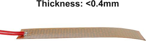 6pcs Film Heater Plate Adhesive Pad 24V 30W 45mmx100mm PI Heating Elements Film Strip Heater Adhesive Polyimide Heater Plate in Saudi Arabia