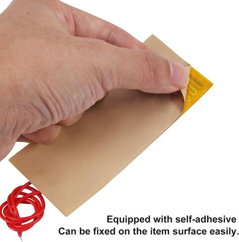 6pcs Film Heater Plate Adhesive Pad 24V 30W 45mmx100mm PI Heating Elements Film Strip Heater Adhesive Polyimide Heater Plate in Saudi Arabia