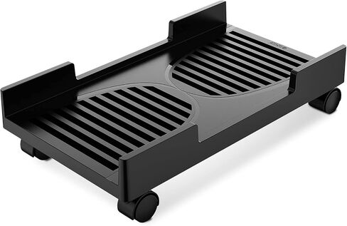 ORICO Mobile CPU Stand, Adjustable Computer Tower Stand with Locking Caster Wheel, Fits Most Gaming PC Under Home Office Desk (CPB4) in Saudi Arabia