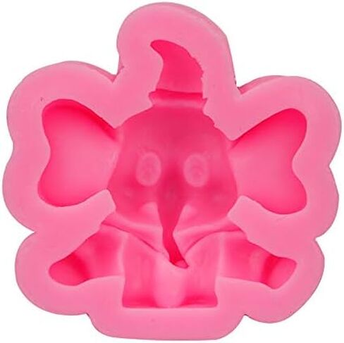 Animal Elephant Shape Car Freshie Silicone Mold for Making Soap Aroma Beads Car Freshie Pendant Clay cake decoration Resin in Saudi Arabia