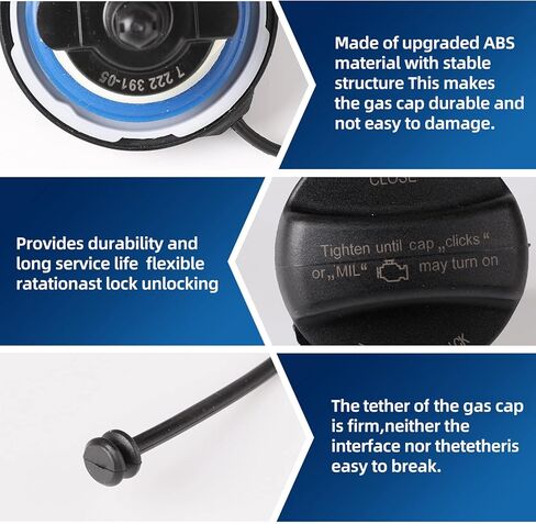 غطاء الغاز، غطاء الوقود متوافق مع BMW 128i 135i 228i 320i 323i 325i 328i 330i 335i 428i 525i 528i 530i 535i 645ci 650i 740i 745i 750i X1 X2 X3 X4 X5 X6 E39 E46 0 E90 M3 M4 M5 ميني كوبر in Kuwait