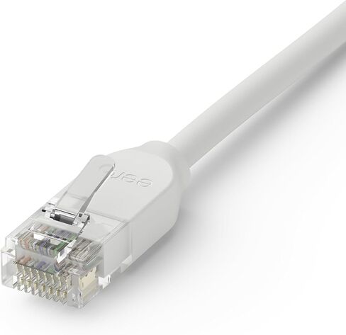 Amazon eero CAT6a Ethernet cable | Supports 10 gigabit+ speeds | 3 foot | 1-pack | Arctic White in Saudi Arabia