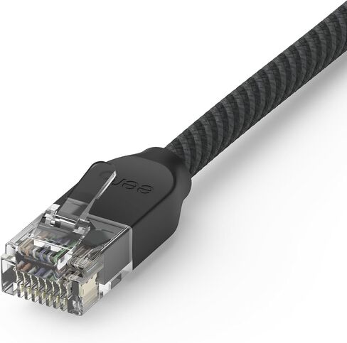 Amazon eero CAT6a Ethernet cable | Supports 10 gigabit+ speeds | 3 foot | 1-pack | Arctic White in Saudi Arabia