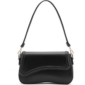 NIUEIMEE ZHOU حقيبة كتف صغيرة للنساء ريترو نباتي حقائب كروسبودي جلدية حقيبة يد تحت الإبط المحافظ in Kuwait