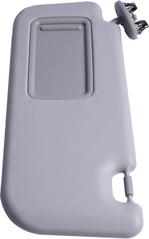 Driver Side Sun Visor Fit for Toyota Yaris 2007 2008 2009 2010 2011 Replace 74320-52810-B0 Front Left | Sun Protection Shade | Makeup Mirror | Gray in Saudi Arabia