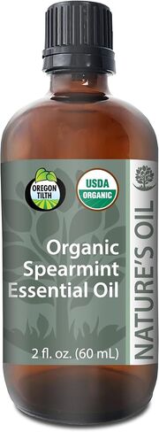 Best Spearmint Essential Oil Pure Certified Organic Therapeutic Grade 60ml in Saudi Arabia