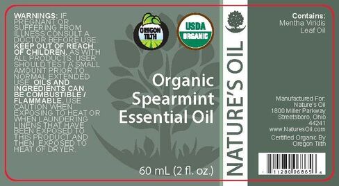Best Spearmint Essential Oil Pure Certified Organic Therapeutic Grade 60ml in Saudi Arabia