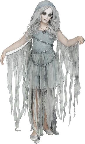 Fun World Girls Enchanted Ghost Gothic Halloween Costume in Saudi Arabia