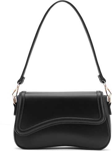 NIUEIMEE ZHOU حقيبة كتف صغيرة للنساء ريترو نباتي حقائب كروسبودي جلدية حقيبة يد تحت الإبط المحافظ in Kuwait