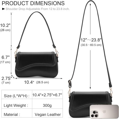 NIUEIMEE ZHOU حقيبة كتف صغيرة للنساء ريترو نباتي حقائب كروسبودي جلدية حقيبة يد تحت الإبط المحافظ in Kuwait