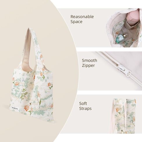 Hobo Bags for Women, Large Capacity Shoulder Bag, Casual Tote with Inner Pockets for Work Travel and Shopping in Saudi Arabia