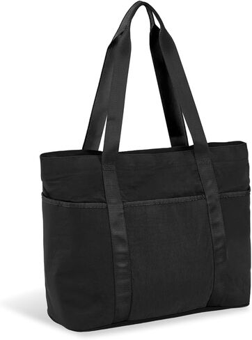 Tote Bag for Women with Zipper, Convertible Travel and Work Shoulder Bag, Large Teacher Tote Bag with Luggage Strap in Saudi Arabia