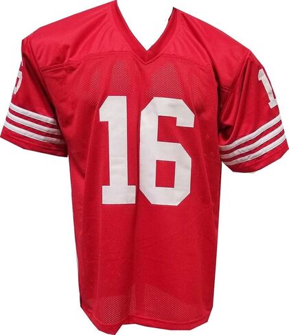 Generic Custom Stitched Joe Montana Adult Red Jersey Size Adult XL X-Large in Saudi Arabia