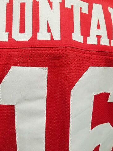 Generic Custom Stitched Joe Montana Adult Red Jersey Size Adult XL X-Large in Saudi Arabia