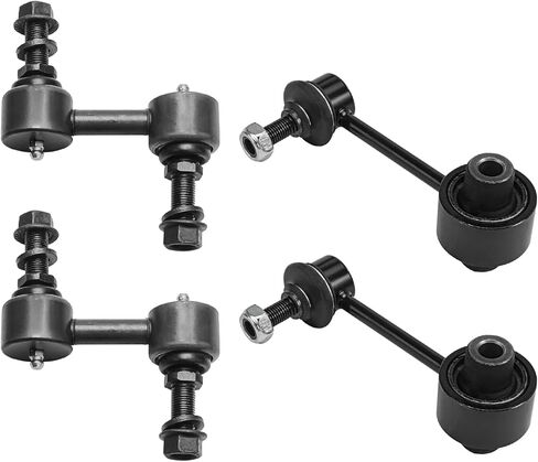 Detroit Axle - 4pc Sway Bars for Subaru Outback Forester XV Crosstrek, 4 Front and Rear Stabilizer Sway Bar End Links Replacement in Saudi Arabia