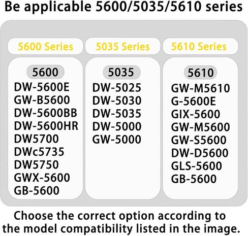 DW-5600 Mod Kit هيكل من الفولاذ المقاوم للصدأ سوار بحزام معدني صلب لسلسلة 5600، سلسلة 5610، سلسلة 5035 استبدال جزء الساعة in Kuwait
