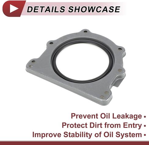 1 Pc Engine Crankshaft Oil Seal with Flange for MERCEDES-BENZ C250 SLK250 2012-2015 Rear Main Seal No.2710140104 in Saudi Arabia