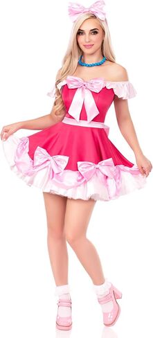 Mice-made Princess Costume, Includes Dress With Scalloped Bow Accent, Pin-on Back Bow, and Headband in Saudi Arabia