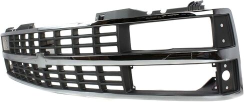 مجموعة شبكة Garage-Pro متوافقة مع شيفروليه C1500 1988-1993، C2500، C3500، K1500 Chrome Shell مع إدراج أسود GM1200142 in Kuwait