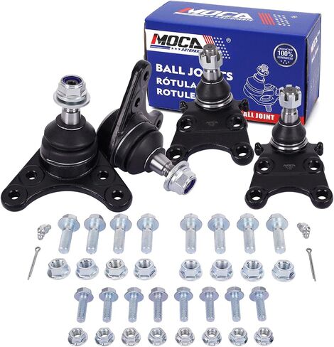 MOCA 4Pcs Front Ball Joints Fit 2007-2012 for GMC Canyon 3.7L & 2004-2006 for GMC Canyon 2.8L & 2007-2012 for Chevrolet Colorado 2.9L & 2008 for Isuzu i-370 3.7L in Saudi Arabia