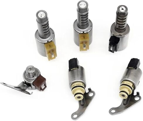 6PCS/Set U540E U540 Transmission Valve Body Solenoid Kit Compatible For Toyota VIOS Paseo Serion Terios 2002-200 in Saudi Arabia