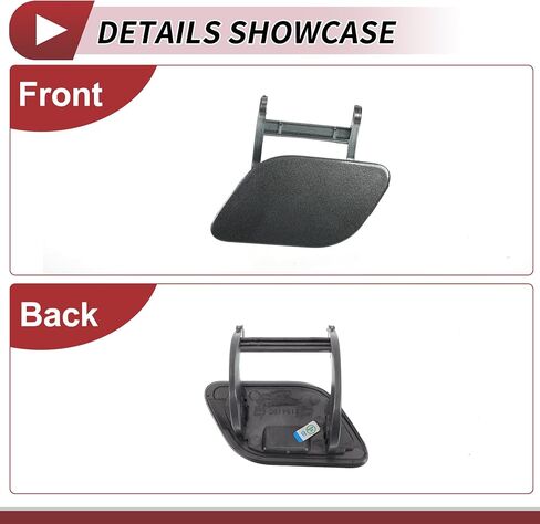 Front Left Side Bumper Headlight Washer Nozzle Cover Cap for BMW 740i 2011-2015 Bumper Trim Nozzle Cover No.51117210881 Unpainted Plastic in Saudi Arabia
