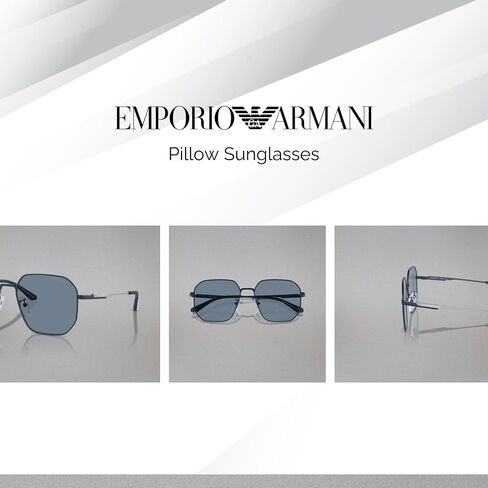 EMPORIO ARMANI EA2154D 57MM Pilot Sunglasses For Men +BUNDLE with ACCESSORY EYEWEAR KIT in Saudi Arabia