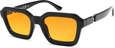 SOJOS Retro Polarized Square Sunglasses Womens Mens Vintage 70s 80s 90s Hexagon Shades SJ2377 in Saudi Arabia