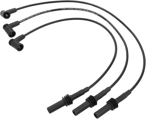 7mm Ignition Spark Plug Wires Set Compatible with Jeep Dodge Mitsubishi Dakota Durango Nitro Ram 1500 Commander Grand Cherokee Liberty 2009-2012 V6 3.7L Replacement for 0514211AE 671-6290 3PCS in Saudi Arabia