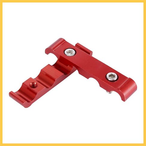 4 Set 8mm Car Engine Spark Plug Wire Separator Looms Divider Organizer Clamp Aluminum Alloy Red Auto Replacement Parts in Saudi Arabia