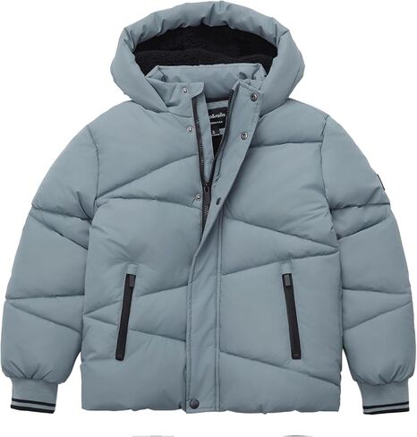 Rokka&Rolla Boys’ Midweight Water-Resistant Fleece-Lined Puffer Jacket in Saudi Arabia