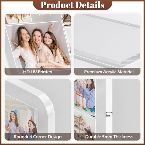 إطارات صور مخصصة مع صورة، إطار صور شخصي مع إضاءة ليلية، إطارات صور مخصصة، هدايا عيد ميلاد مخصصة للذكرى السنوية للنساء والرجال وصديقتها وزوجها in Kuwait