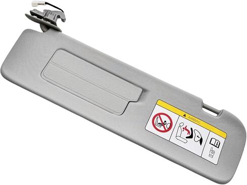 Sun Visor Driver Side with Mirror & Light Compatible with Tesla Model 3, Model Y 2017 2018 2019 2020 Replaces 1088738-01-I, 1088738-21-I in Saudi Arabia