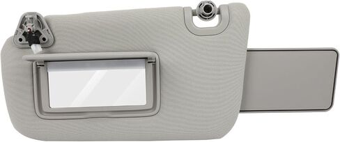 Sun Visor Left Driver Side Fit 2013-2019 for Nissan Sentra 268-11645L with Mirror with Sunroof Gray in Saudi Arabia