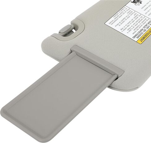 Sun Visor Left Driver Side Fit 2013-2019 for Nissan Sentra 268-11645L with Mirror with Sunroof Gray in Saudi Arabia