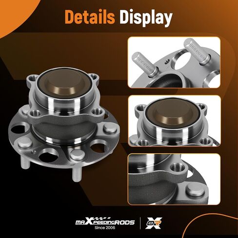 maXpeedingrods 512544 Rear Wheel Bearing and Hub Assembly for Acura TLX 2015-2020 FWD for Honda Accord 3.5L/2.4L 2013-2015 & 1.5L/2.0L 2018-2020 5-Lugs in Saudi Arabia