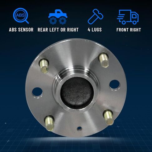 512316 Rear Left/Right Wheel Hub and Bearing Assembly for in Saudi Arabia