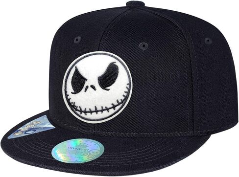 Love To Women Men Hiphop Hats Skull Embroidery Black Flat Bill Snapback Baseball Caps in Saudi Arabia