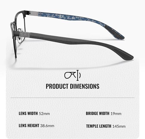 Ray-Ban RB8421 Square Shape Metal Eyeglasses with Official Eyewear Kit in Saudi Arabia