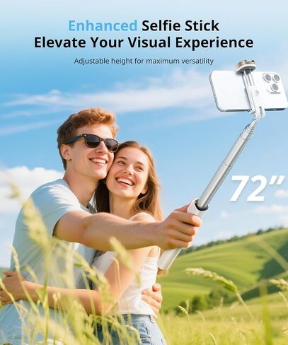 60'' Selfie Stick Tripod,Tripod for iPhone Wireless Remote for Selfies,Group Photograph,Video Recording. Phone Stand Compatible with iPhone Android Phone,Camera in Saudi Arabia