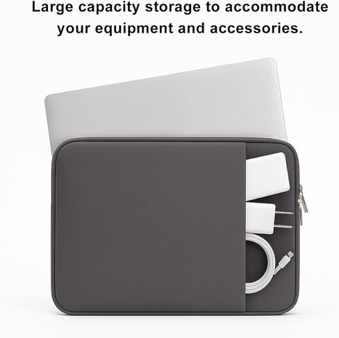 Laptop Sleeve for 2024-2020 MacBook Air/Pro 13 inch with M3 M2 M1 Chip A3113 A2681 A2338 A2337 & Surface Pro 10/9/8/X with 2 Pockets Tablet Bag Case Accessories in Kuwait