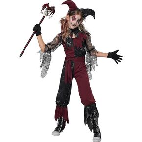 California Costumes Psycho Jester Costume for Girls X-Large in Saudi Arabia