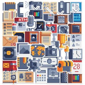 50 Pcs Scary Movie Stickers,Halloween Horror Skull Stickers,Waterproof Vinyl Gothic Stickers for Laptops, Water Bottles, Horror Stickers for Adults for Adults Girls Teens Mens. in Kuwait