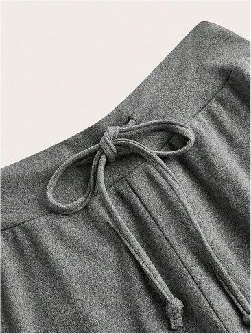 Women's Flared Pants Drawstring Waist Casual Bell Bottoms Yoga Leggings in Saudi Arabia