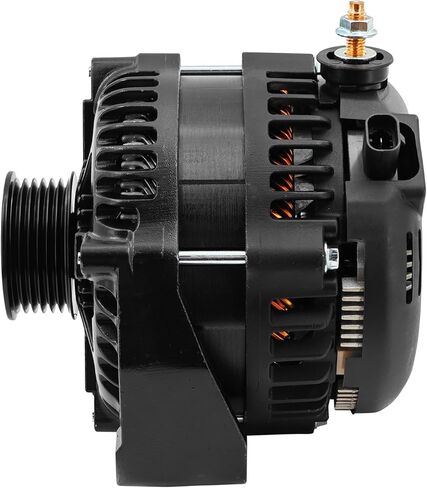 15093928 مولد كهربائي 350A عالي الإخراج يناسب تشيفي سيلفرادو أفالانش سوبربان تاهو لكاديلاك إسكاليد ESV EXT لجي إم سي يوكون XL لهامر H2 4.3L 4.8L 5.3L 5.7L 6.0L 6.2L 2007-2014 in Kuwait