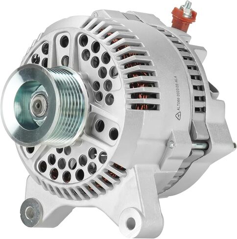 Alternator 4.6L 5.4L 6.8L Replacement Compatible with 97-01 Ford F-150 E-150 E-250 E-350 Econoline Club Wagon for F-150 Expedition, 97-99 F-250 Lincoln Navigator Replace AFD0035 400-14138 in Saudi Arabia
