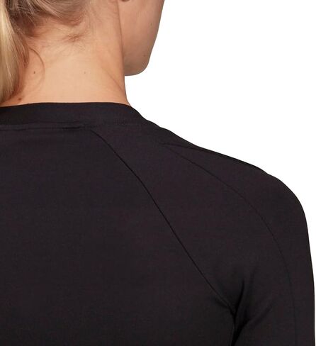 Adidas Women's Mission Victory Long Sleeve Tee, Black in Saudi Arabia