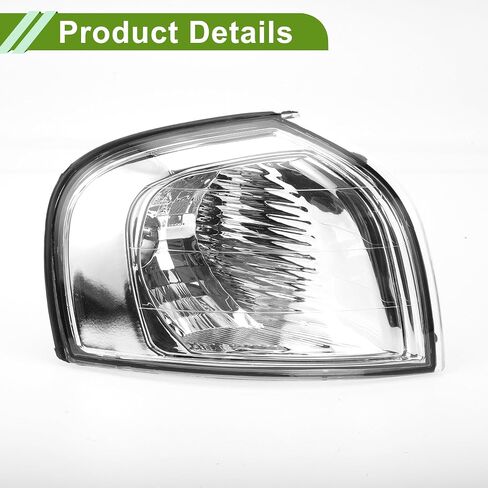 No.30655423 Corner Signal Light Cover for Volvo S80 1999-2006 Waterproof White Corner Light Lamp Lens Plastic 1 Pc in Saudi Arabia