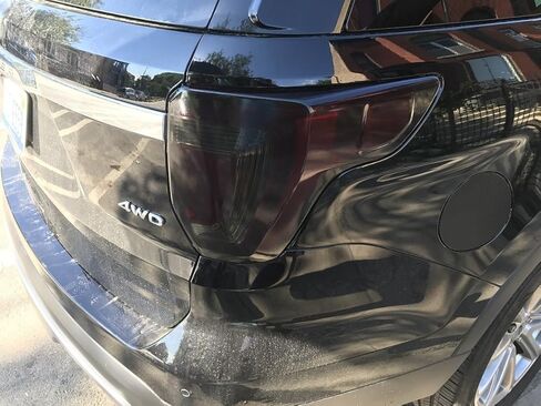 Precut Vinyl Tint Cover for 2016-2017 Ford Explorer Taillights (35% Dark Smoke) in Saudi Arabia